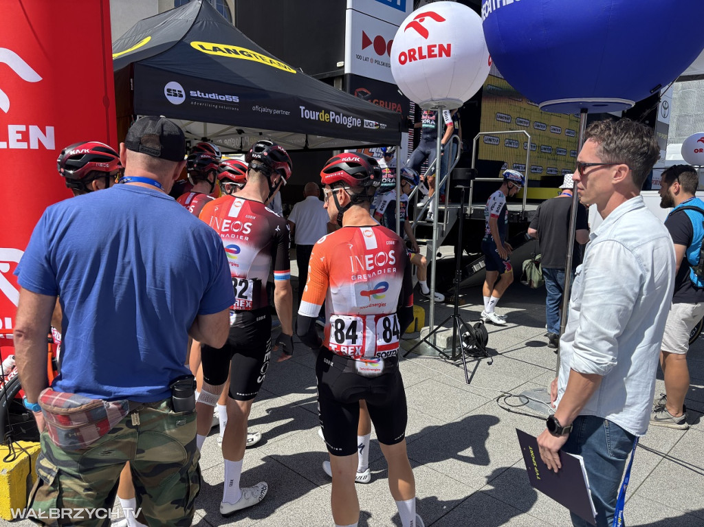 Tour de Pologne wystartował ze Starej Kopalni