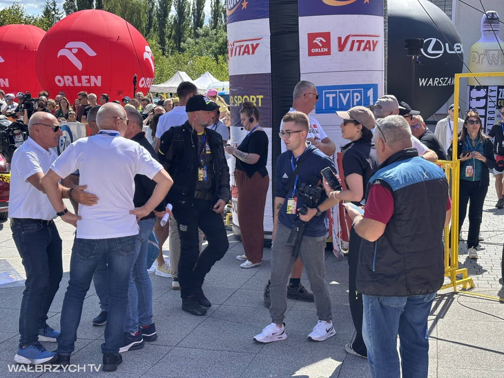 Tour de Pologne wystartował ze Starej Kopalni
