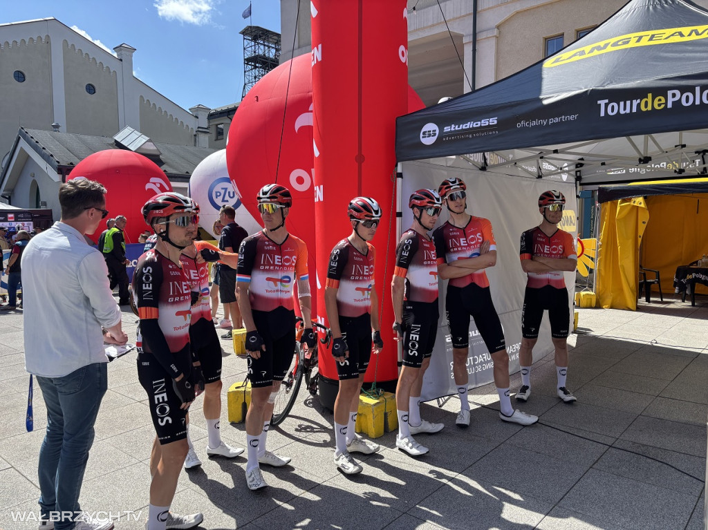 Tour de Pologne wystartował ze Starej Kopalni
