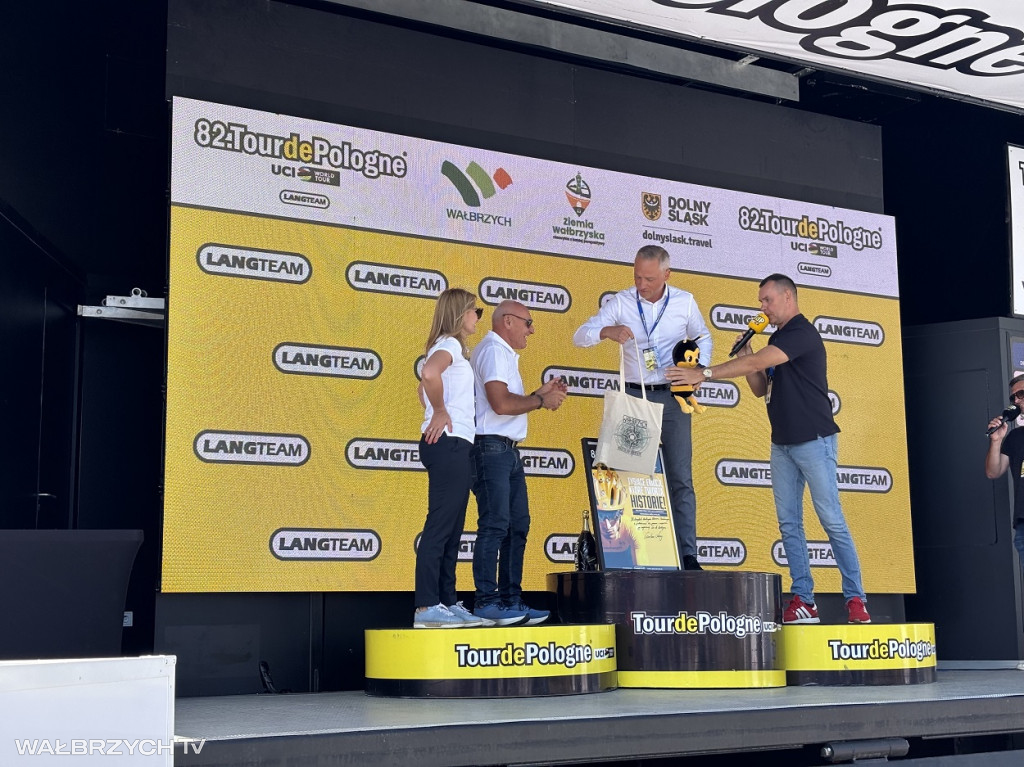 Tour de Pologne wystartował ze Starej Kopalni