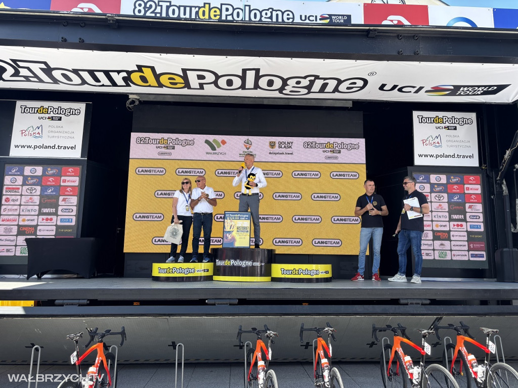 Tour de Pologne wystartował ze Starej Kopalni