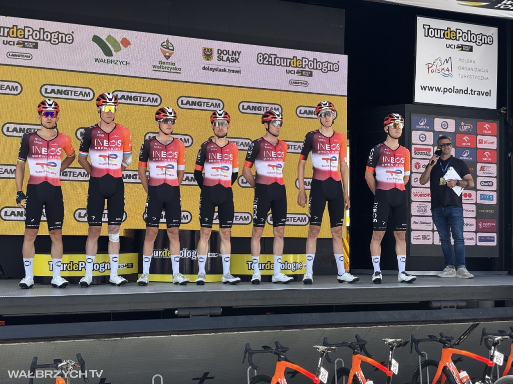 Tour de Pologne wystartował ze Starej Kopalni
