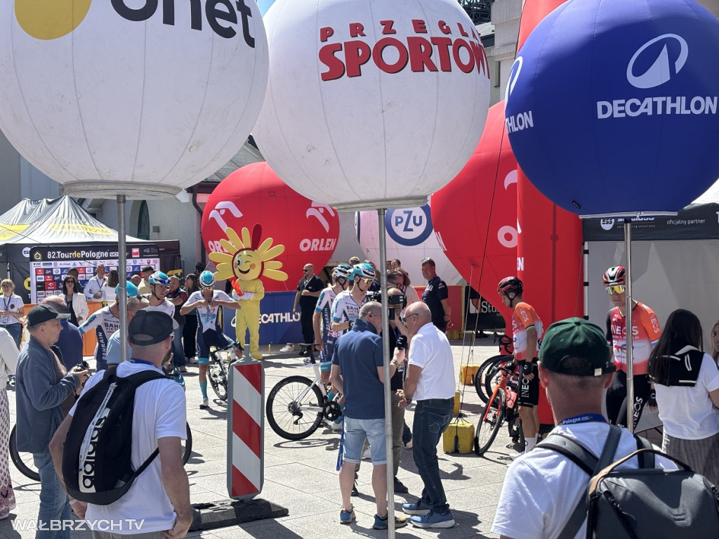 Tour de Pologne wystartował ze Starej Kopalni