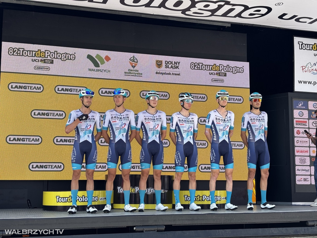 Tour de Pologne wystartował ze Starej Kopalni