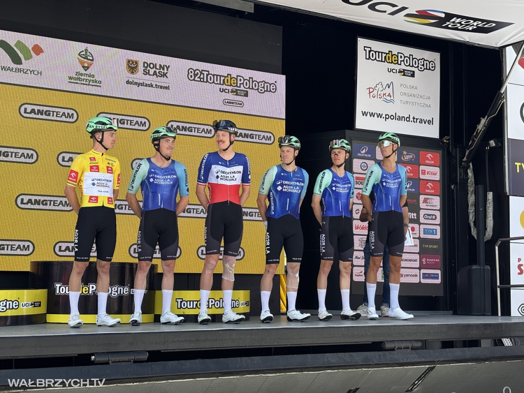 Tour de Pologne wystartował ze Starej Kopalni