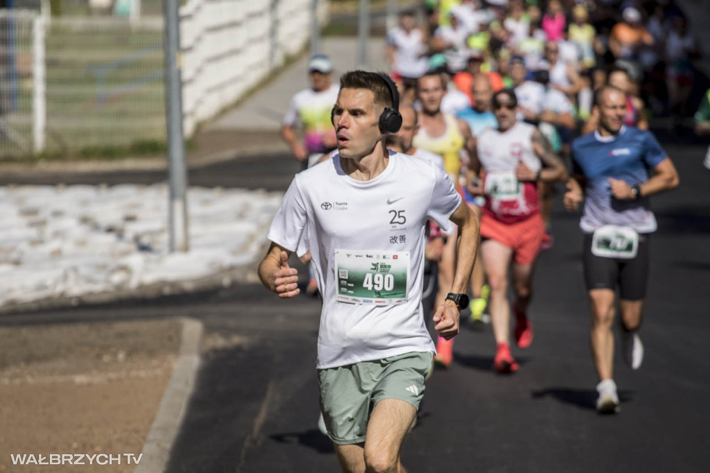Na trasie XXV Toyota Eko Półmaratonu