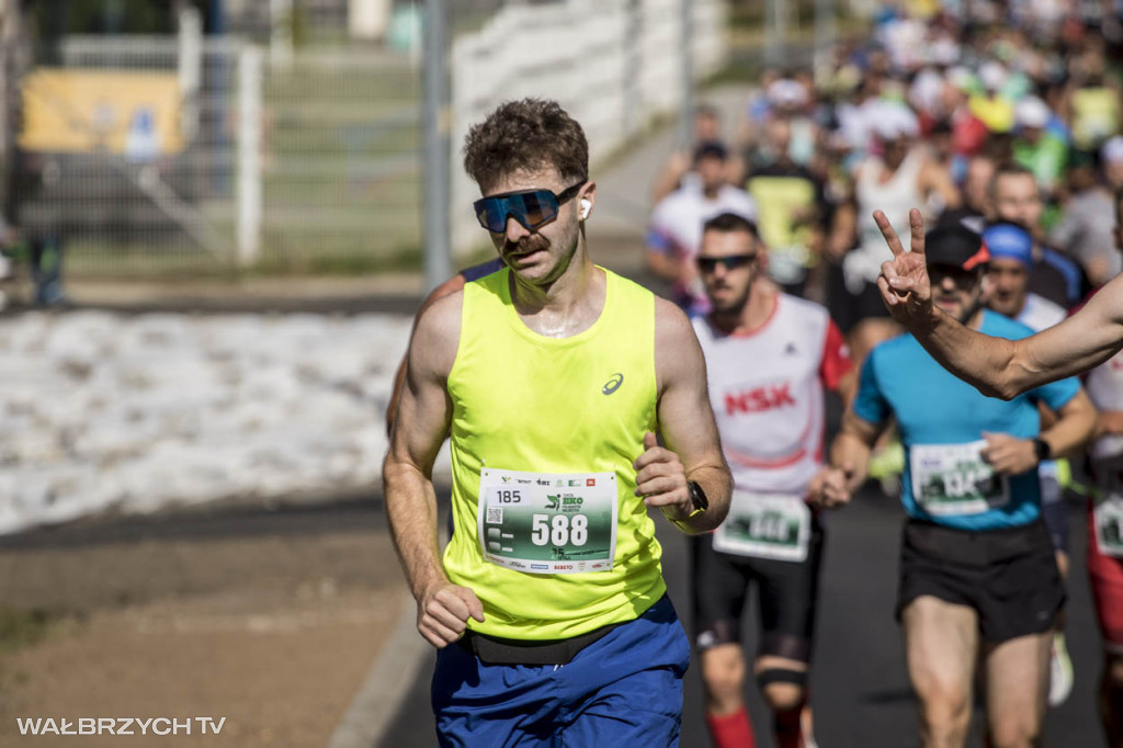 Na trasie XXV Toyota Eko Półmaratonu