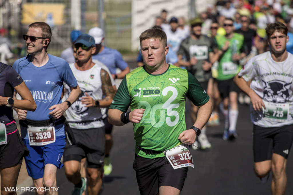 Na trasie XXV Toyota Eko Półmaratonu