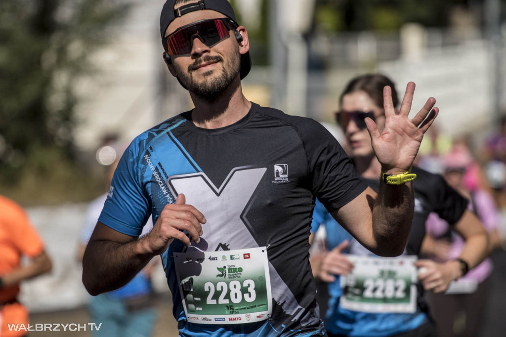 Na trasie XXV Toyota Eko Półmaratonu