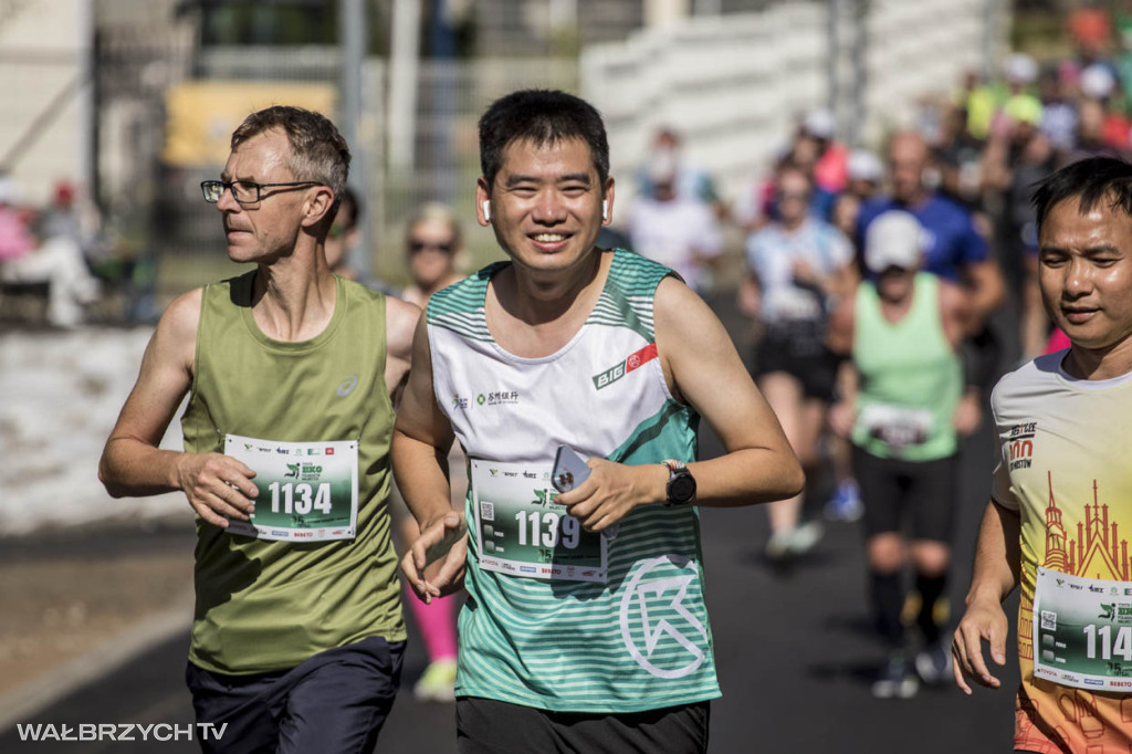 Na trasie XXV Toyota Eko Półmaratonu