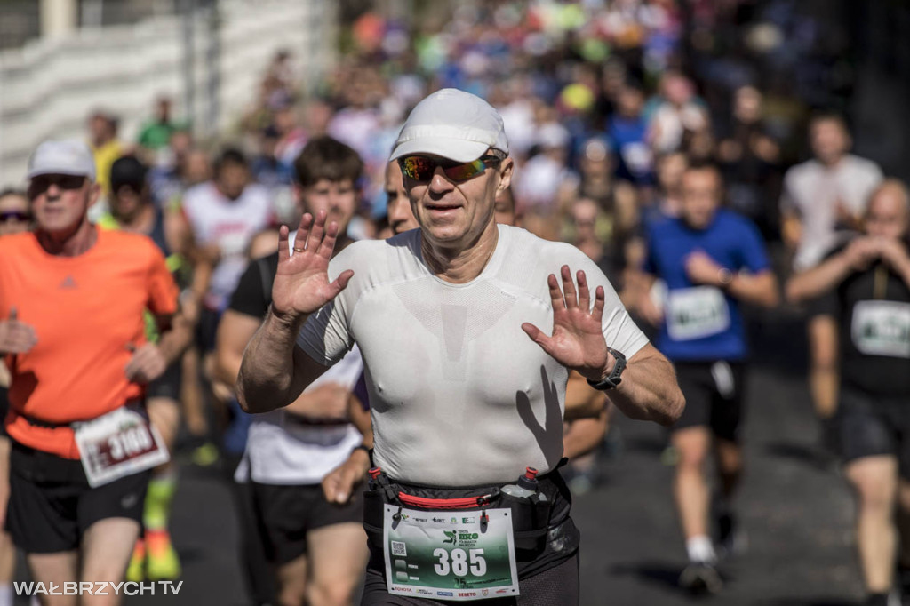 Na trasie XXV Toyota Eko Półmaratonu