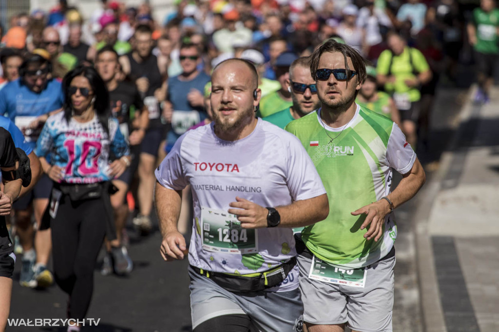 Na trasie XXV Toyota Eko Półmaratonu