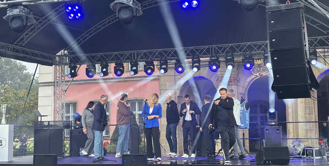 Prezentacja koszykarzy Górnika Zamek Książ Wałbrzych