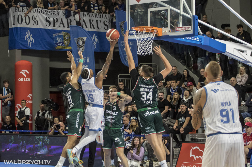 Orlen Basket Liga: Górnik kontra WKS Śląsk Wrocław