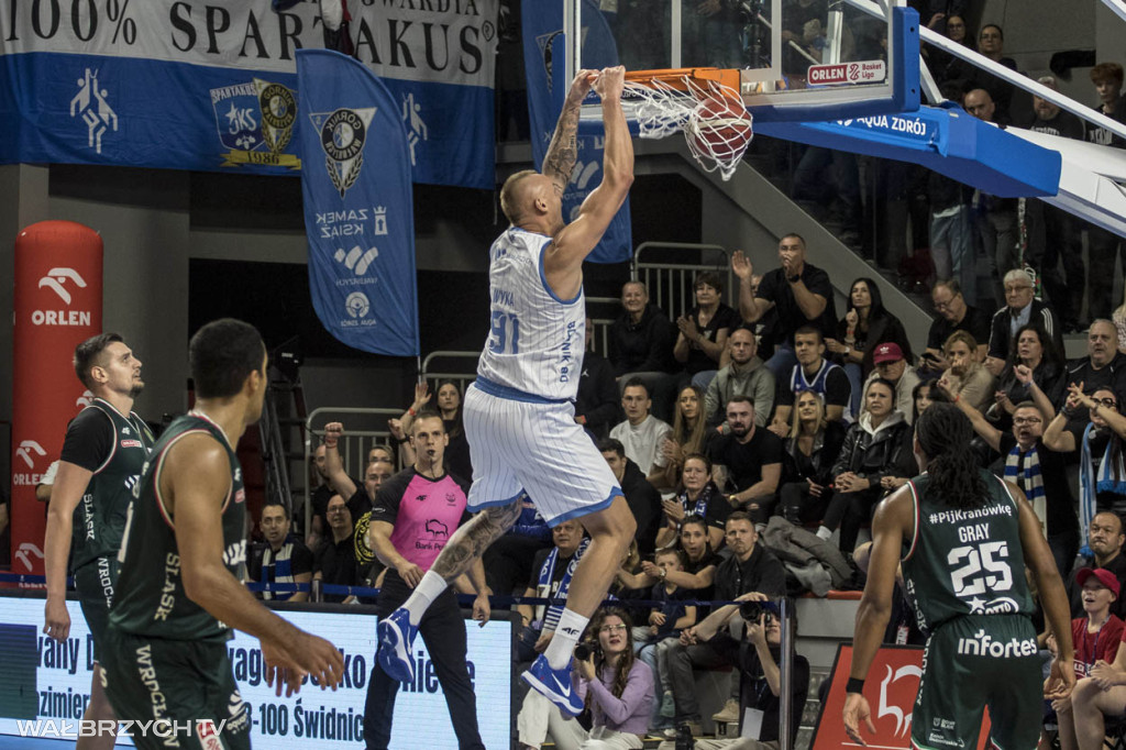 Orlen Basket Liga: Górnik kontra WKS Śląsk Wrocław