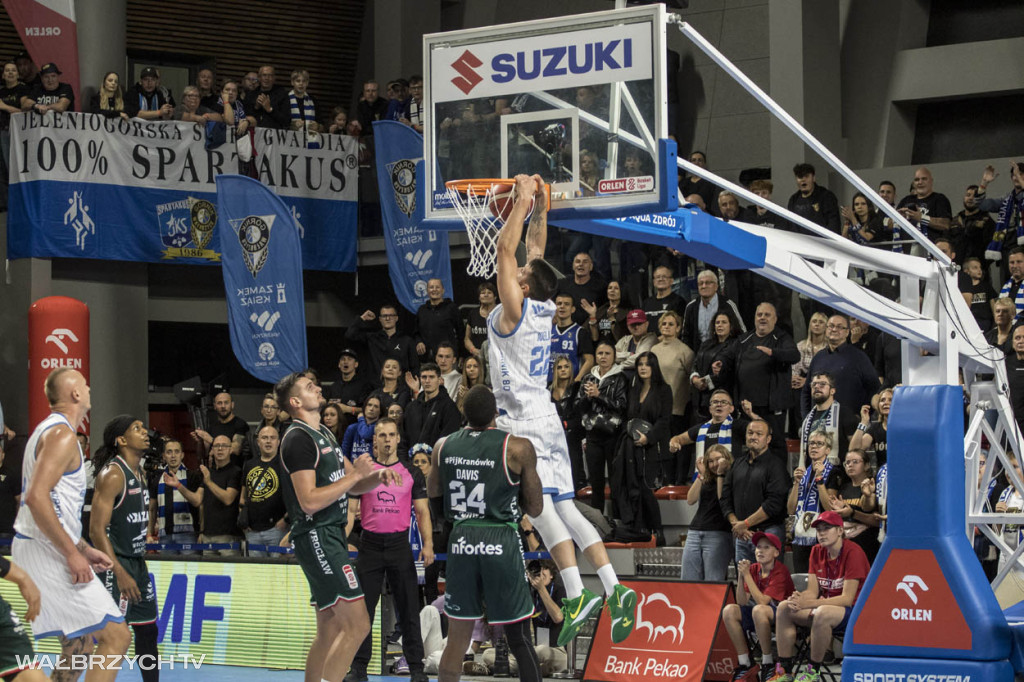 Orlen Basket Liga: Górnik kontra WKS Śląsk Wrocław