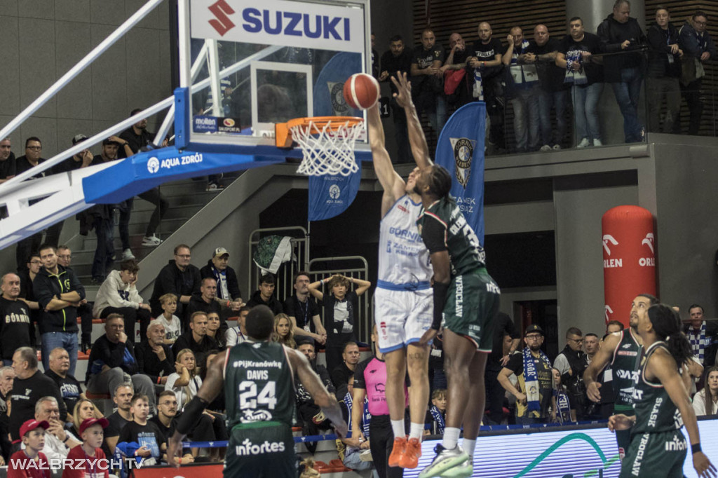 Orlen Basket Liga: Górnik kontra WKS Śląsk Wrocław