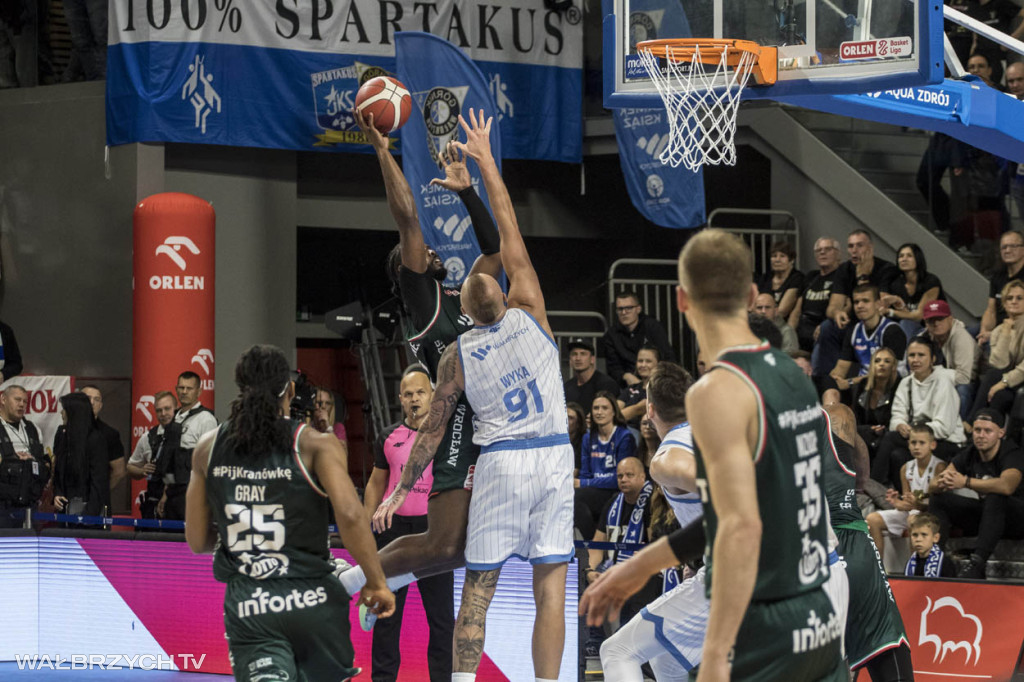 Orlen Basket Liga: Górnik kontra WKS Śląsk Wrocław