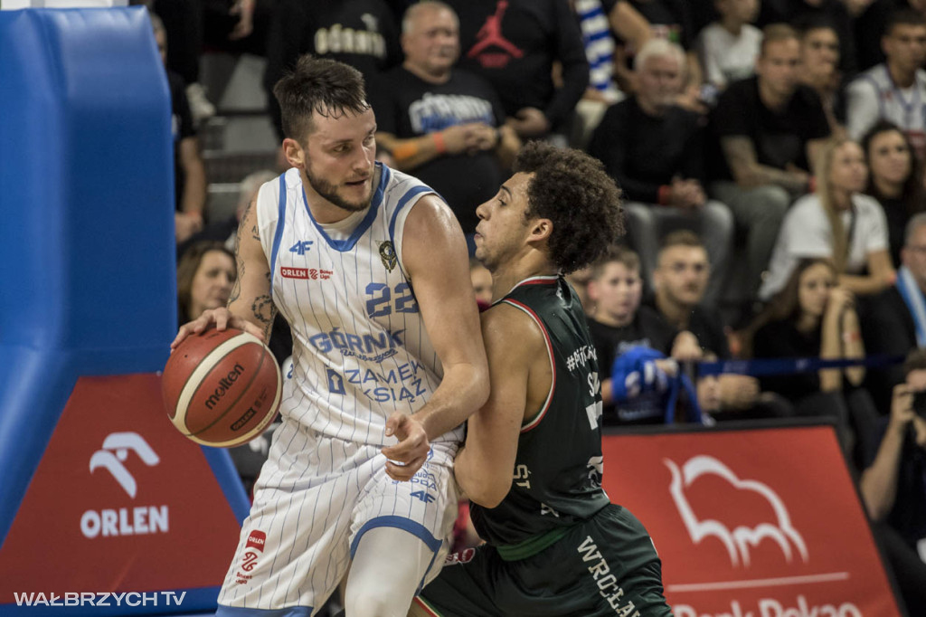 Orlen Basket Liga: Górnik kontra WKS Śląsk Wrocław