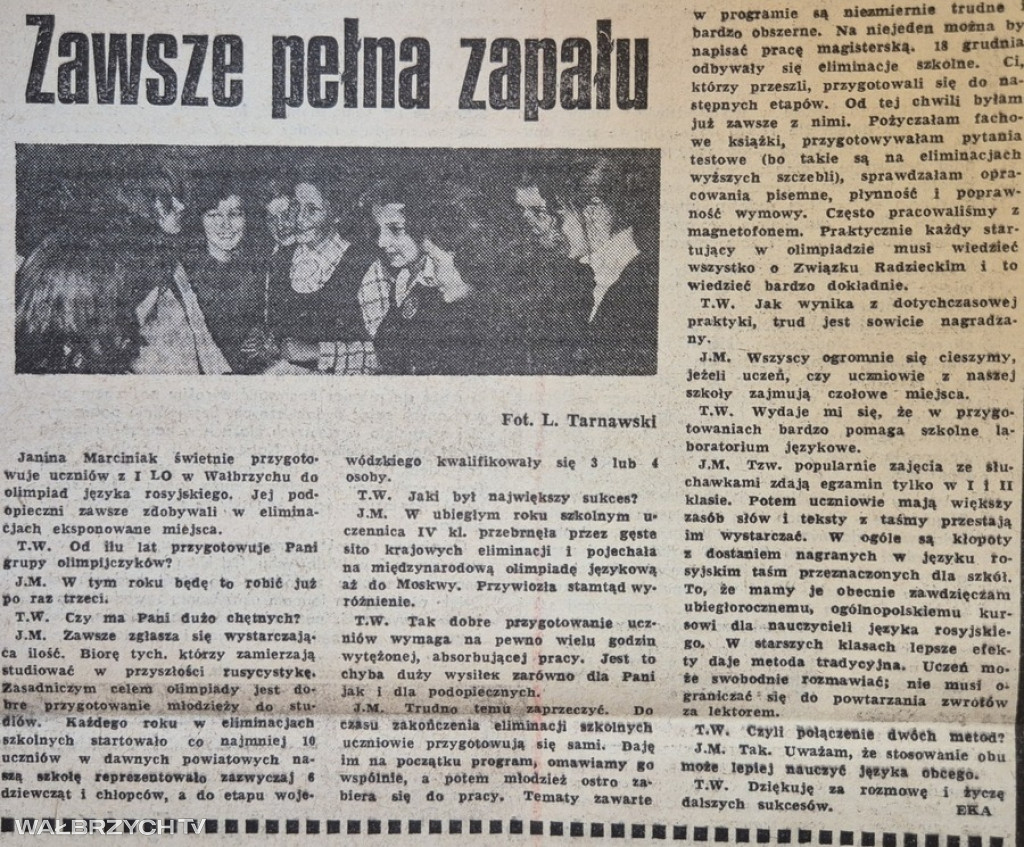 Wałbrzyszanki - rok 1975