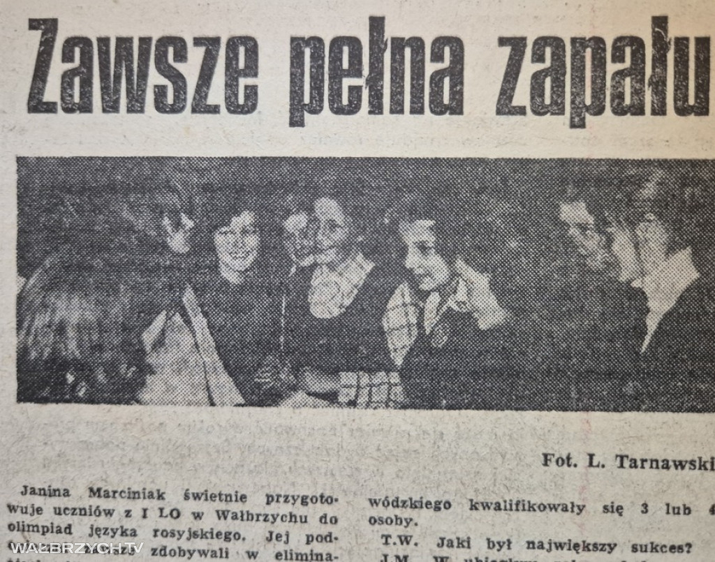 Wałbrzyszanki - rok 1975