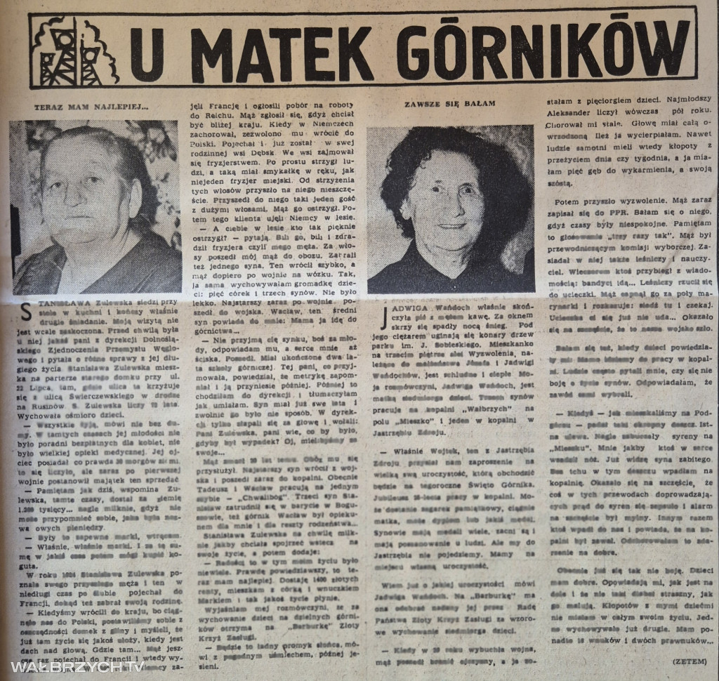 Wałbrzyszanki - rok 1975