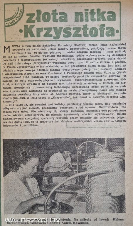 Wałbrzyszanki - rok 1975