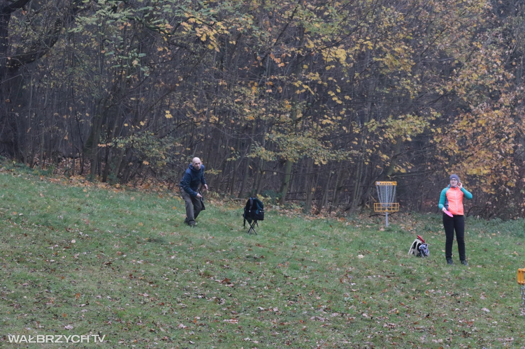 Disc Golf w Parku Rusinowa