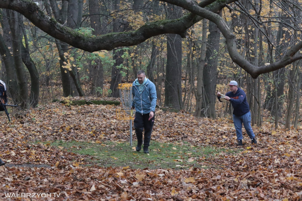 Disc Golf w Parku Rusinowa