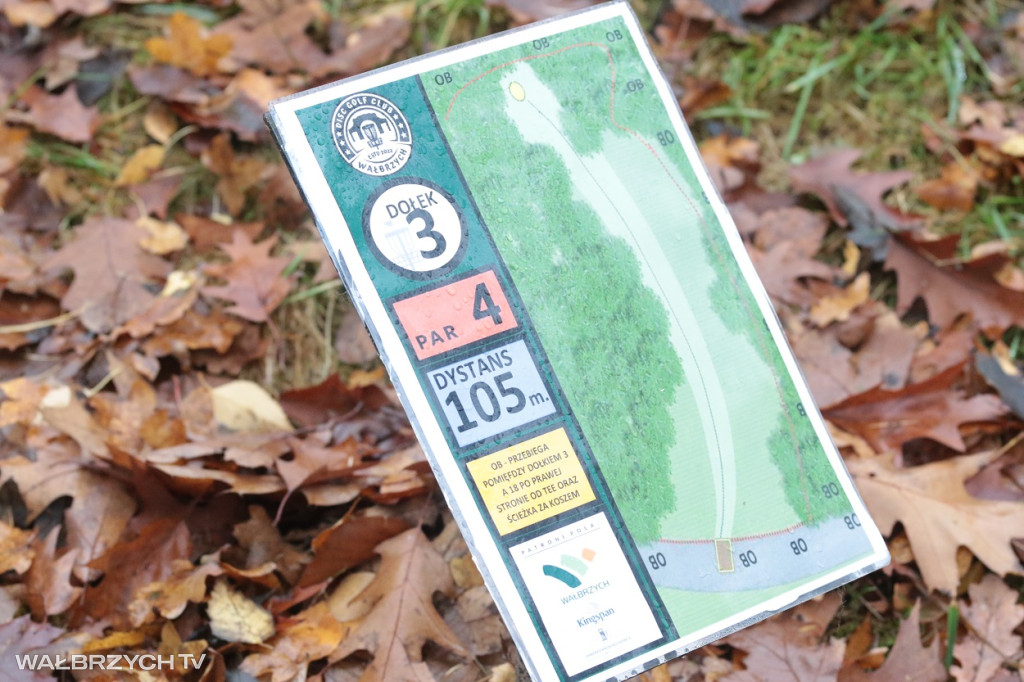 Disc Golf w Parku Rusinowa