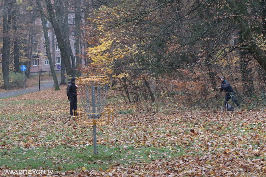 Disc Golf w Parku Rusinowa