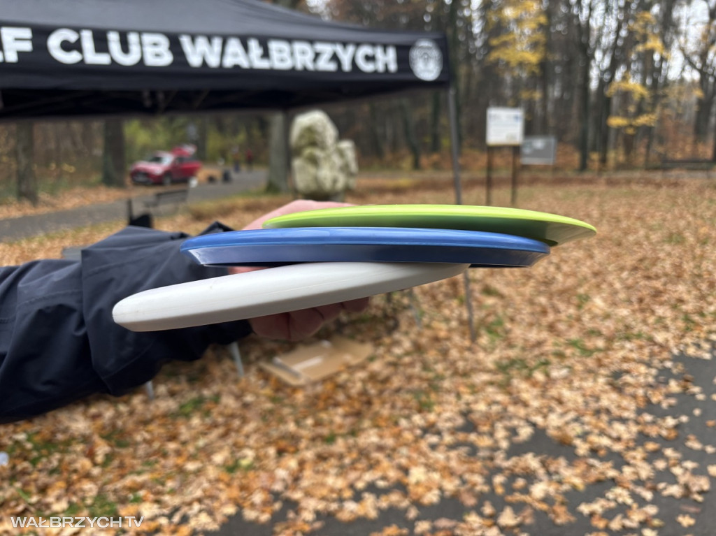 Disc Golf w Parku Rusinowa