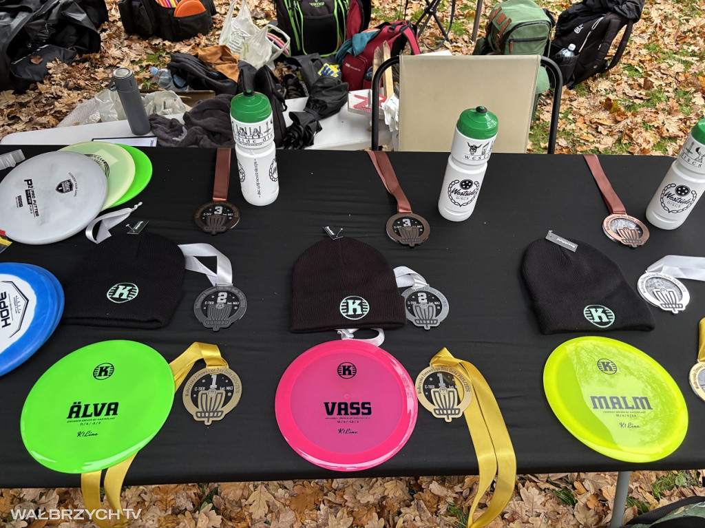 Disc Golf w Parku Rusinowa