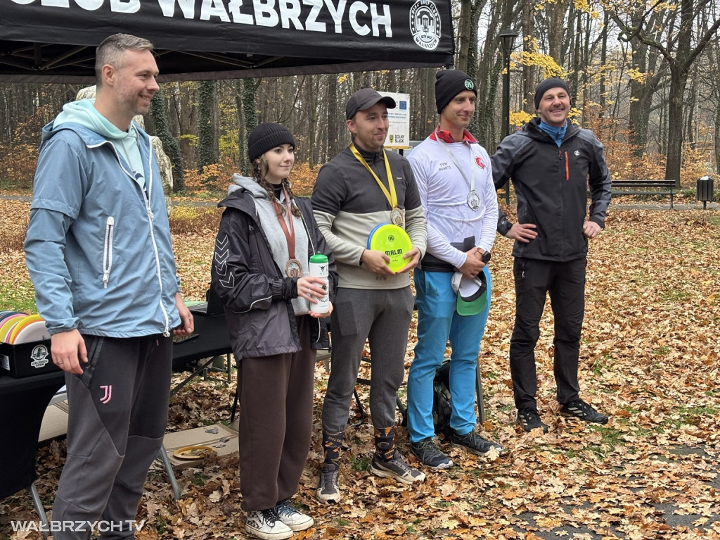 Disc Golf w Parku Rusinowa