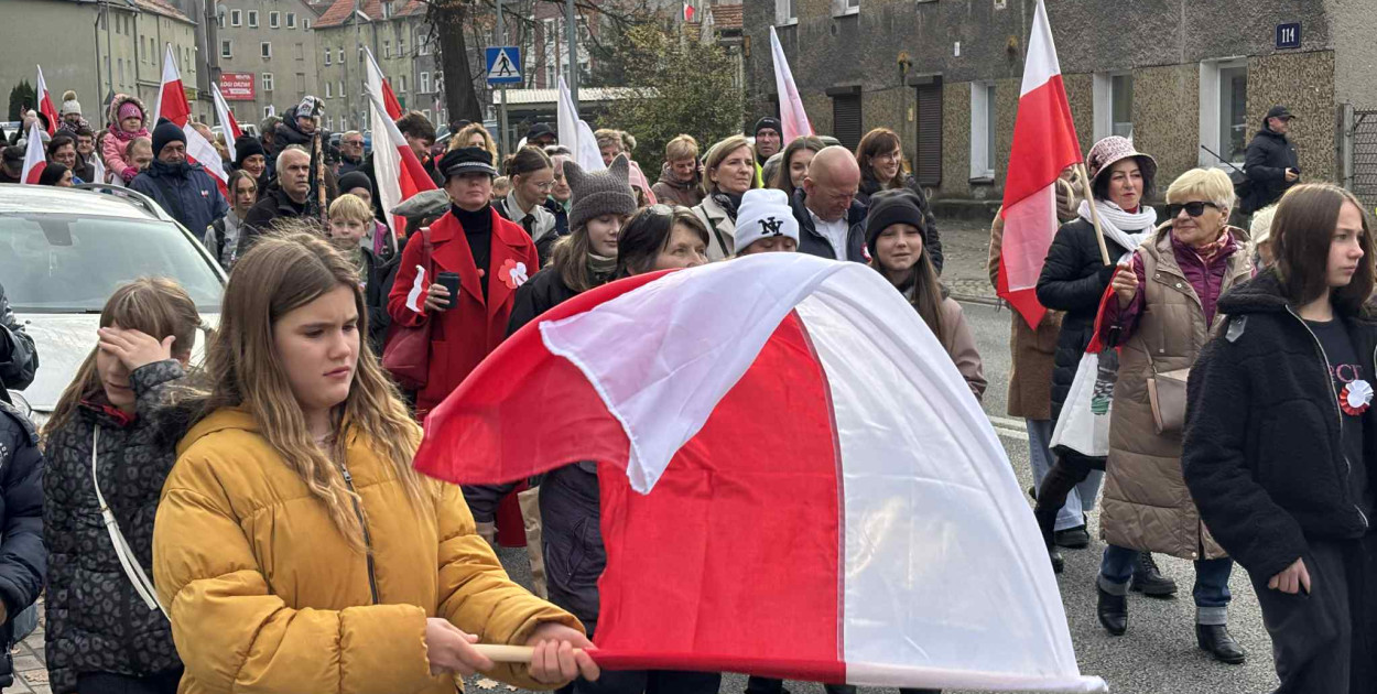 Stary Zdrój: Przeszedł Marsz Niepodległości