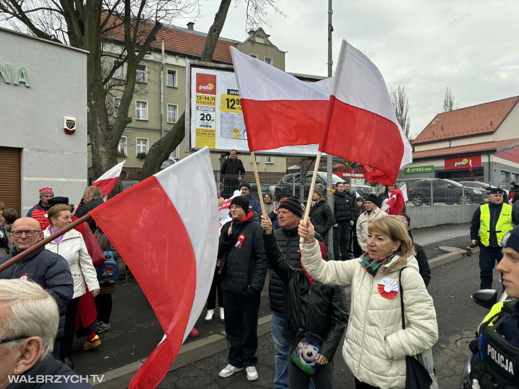 Stary Zdrój: Przeszedł Marsz Niepodległości