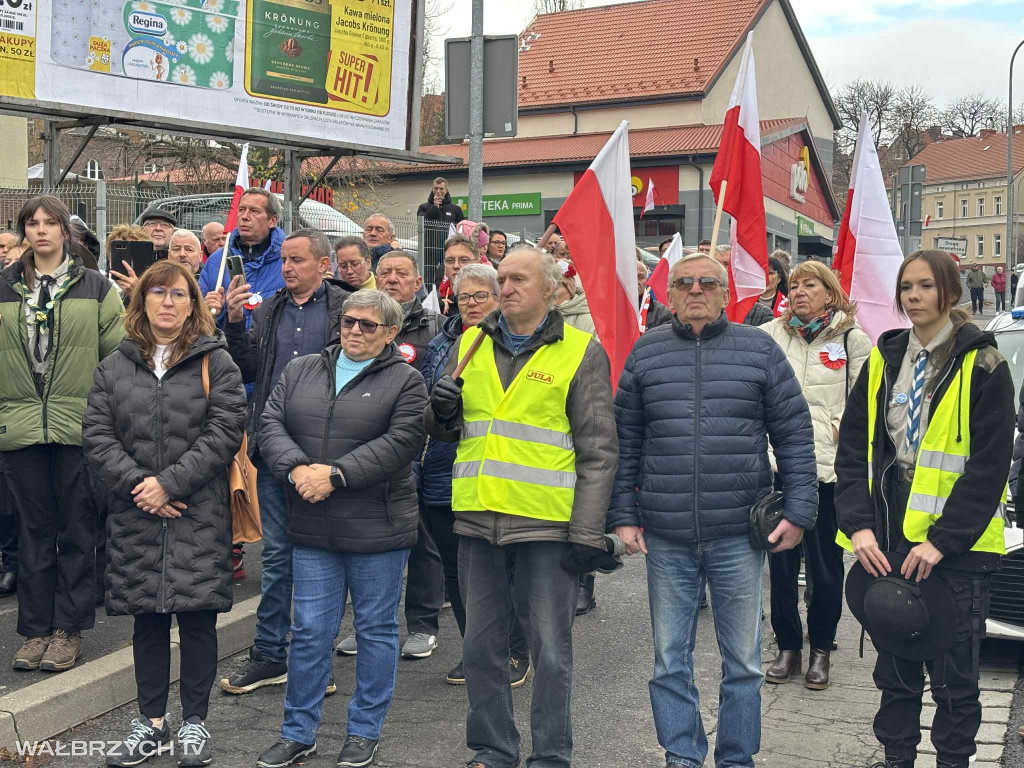 Stary Zdrój: Przeszedł Marsz Niepodległości