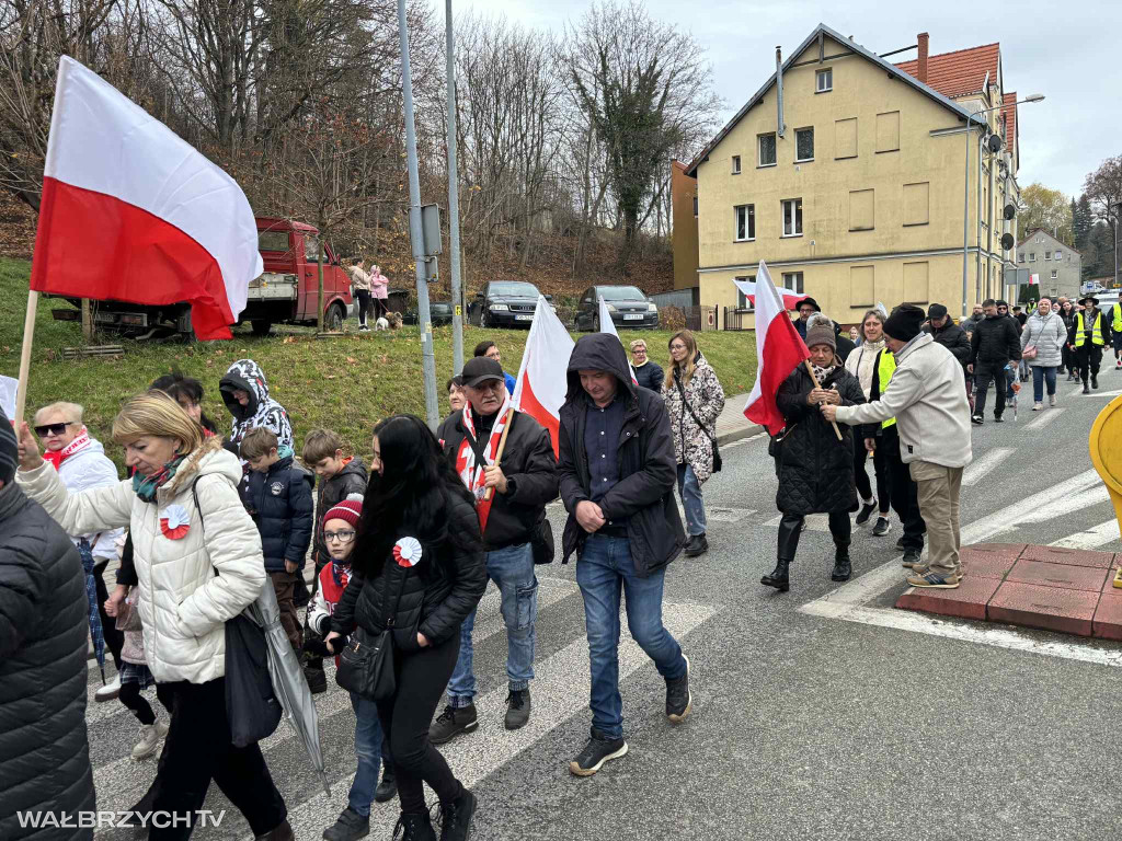 Stary Zdrój: Przeszedł Marsz Niepodległości