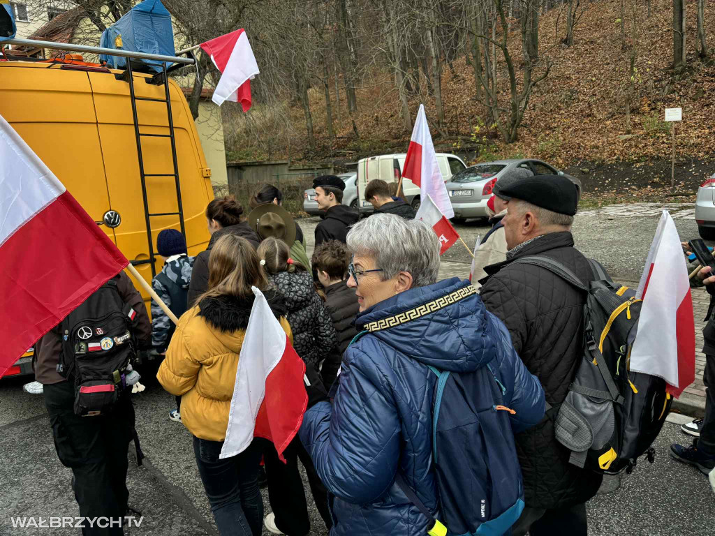 Stary Zdrój: Przeszedł Marsz Niepodległości