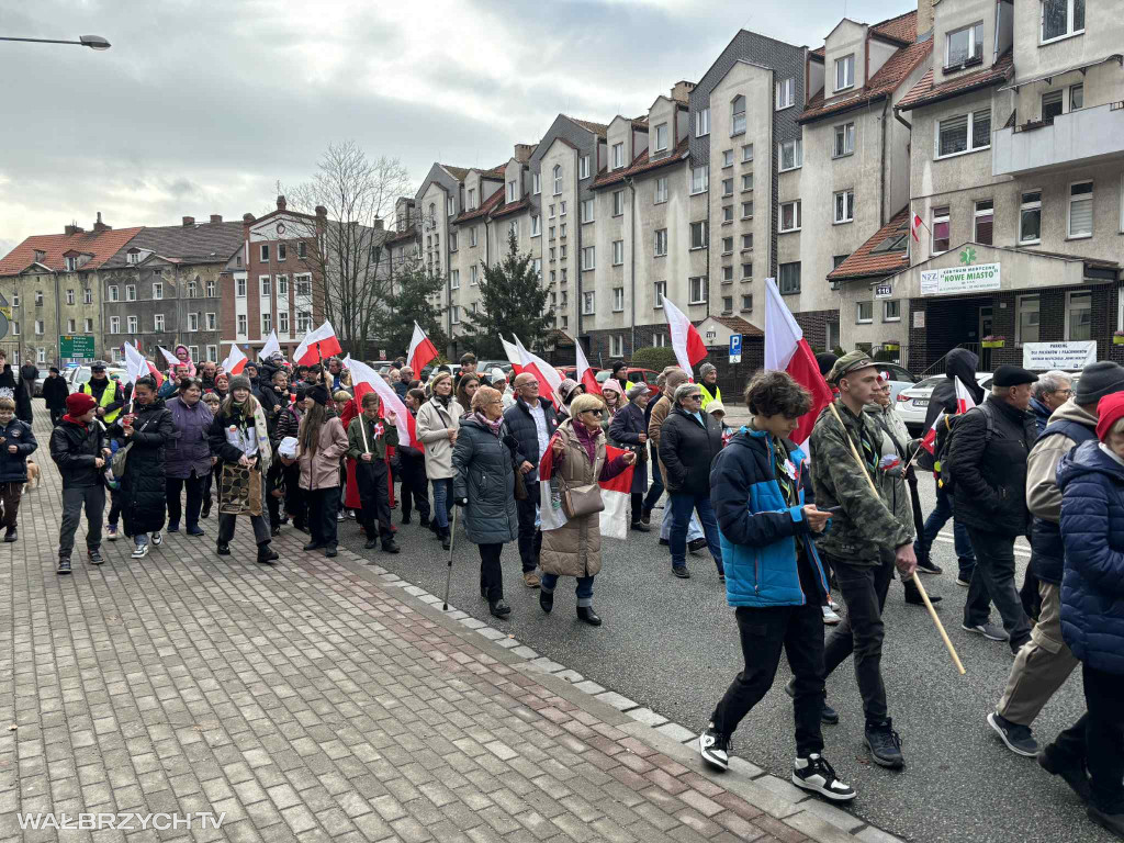Stary Zdrój: Przeszedł Marsz Niepodległości