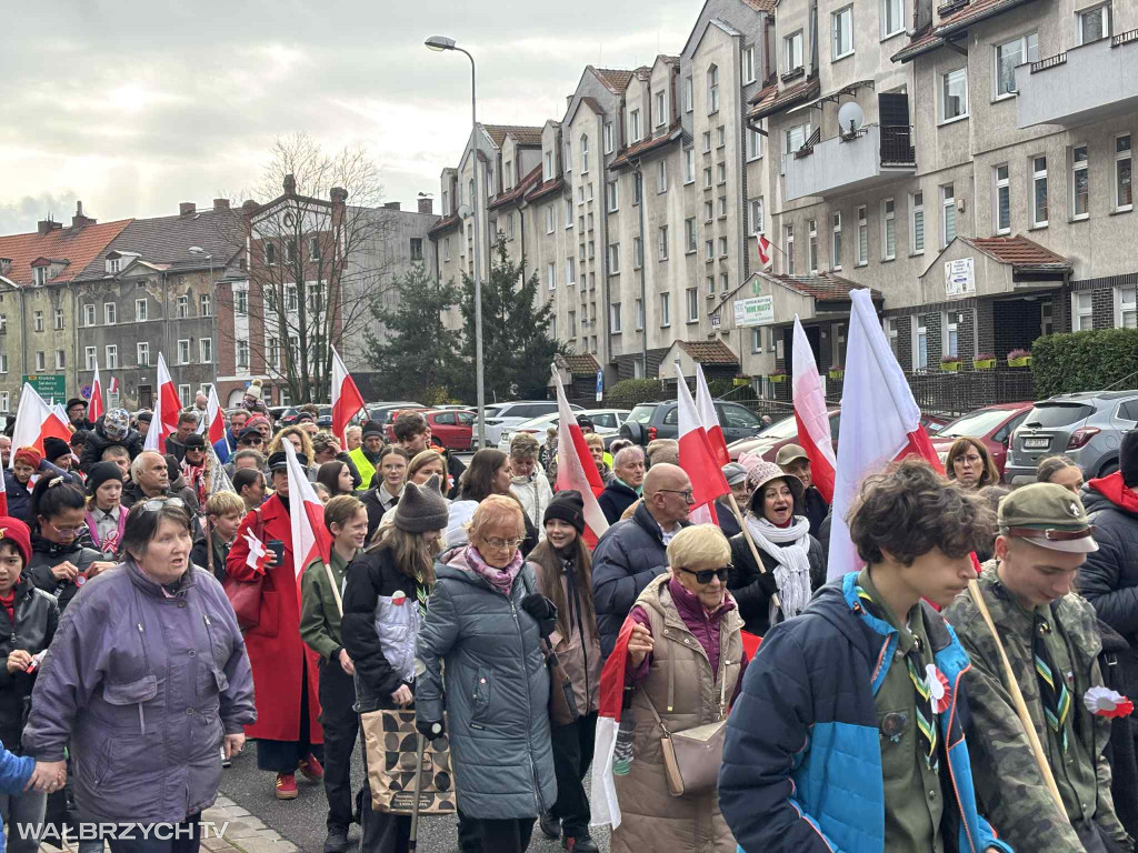 Stary Zdrój: Przeszedł Marsz Niepodległości