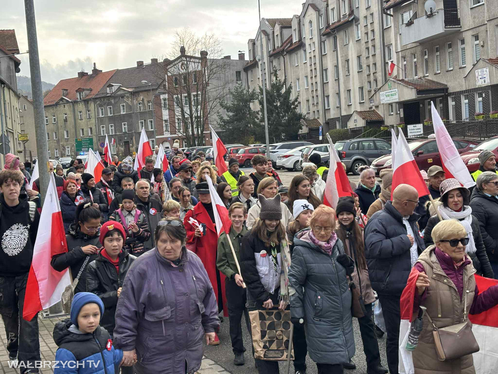Stary Zdrój: Przeszedł Marsz Niepodległości