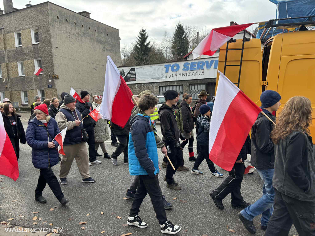 Stary Zdrój: Przeszedł Marsz Niepodległości