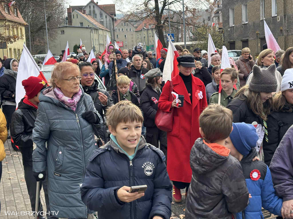 Stary Zdrój: Przeszedł Marsz Niepodległości