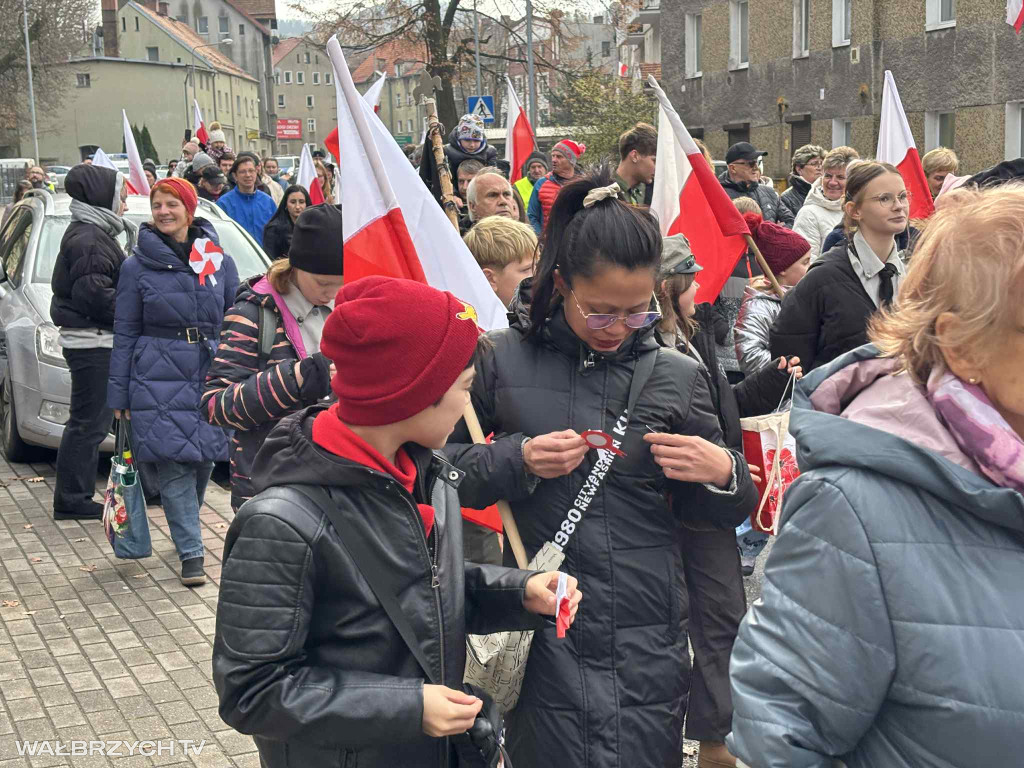 Stary Zdrój: Przeszedł Marsz Niepodległości