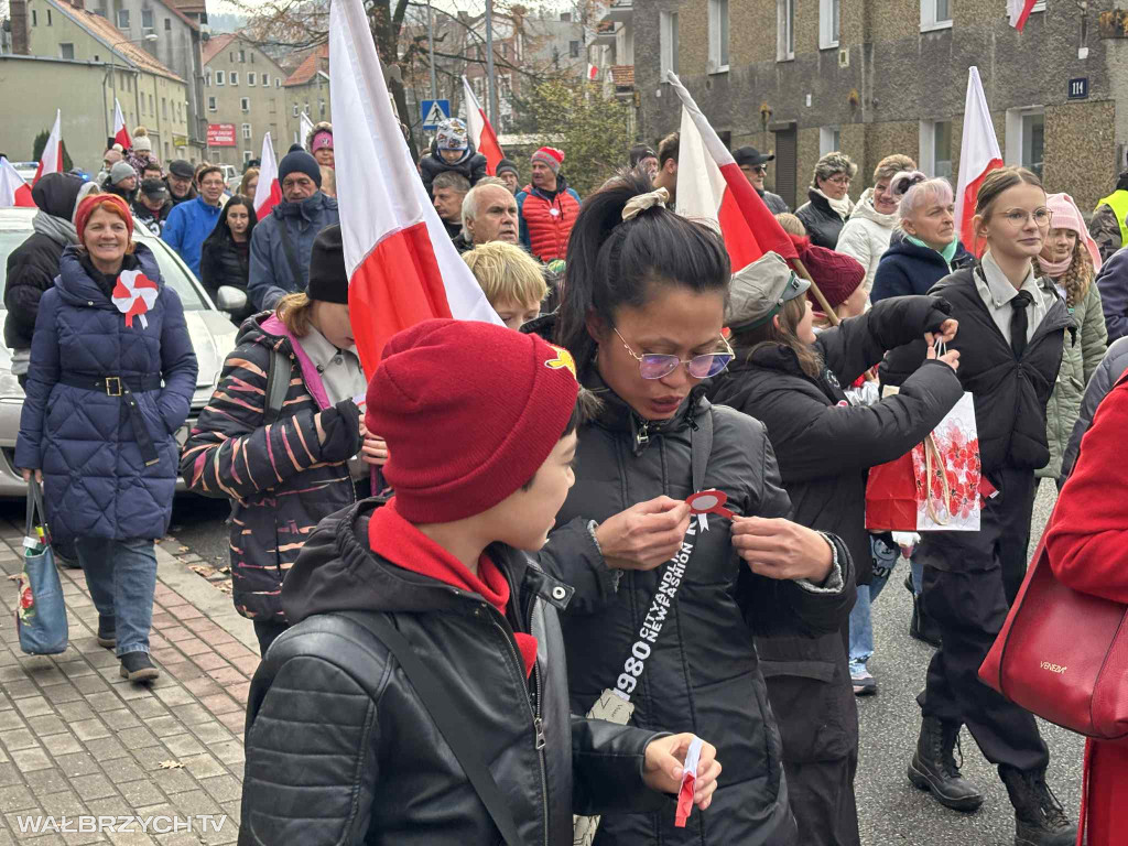 Stary Zdrój: Przeszedł Marsz Niepodległości