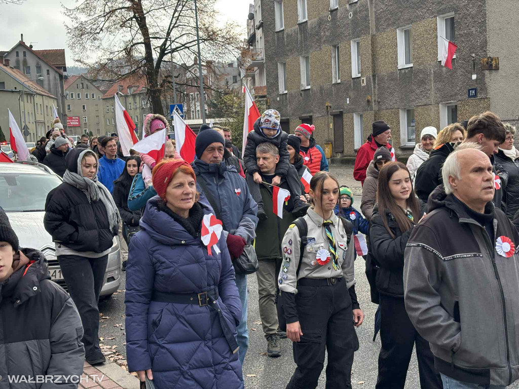 Stary Zdrój: Przeszedł Marsz Niepodległości