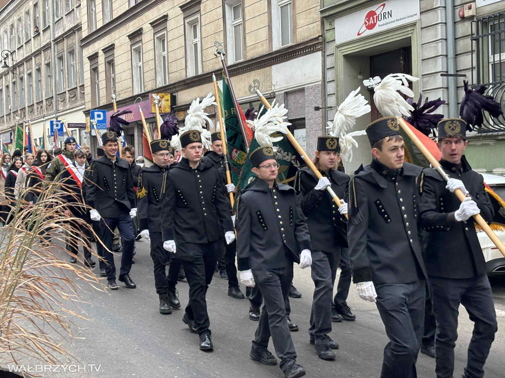 Parada Górnicza przeszła ulicami Wałbrzycha