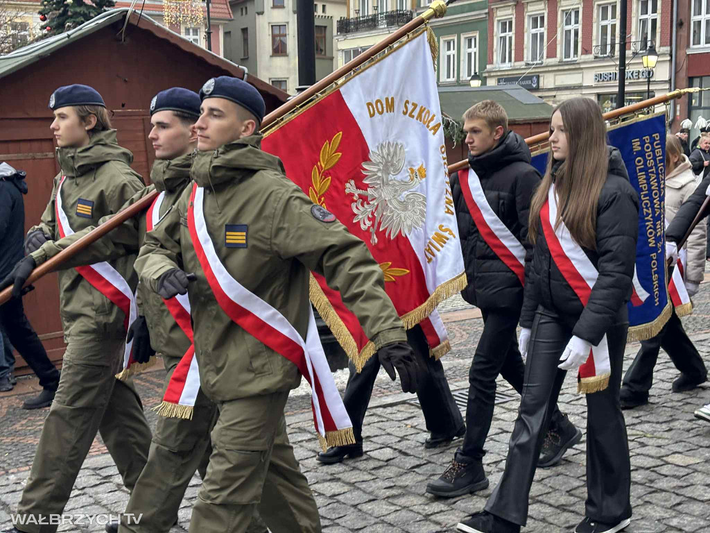 Parada Górnicza przeszła ulicami Wałbrzycha