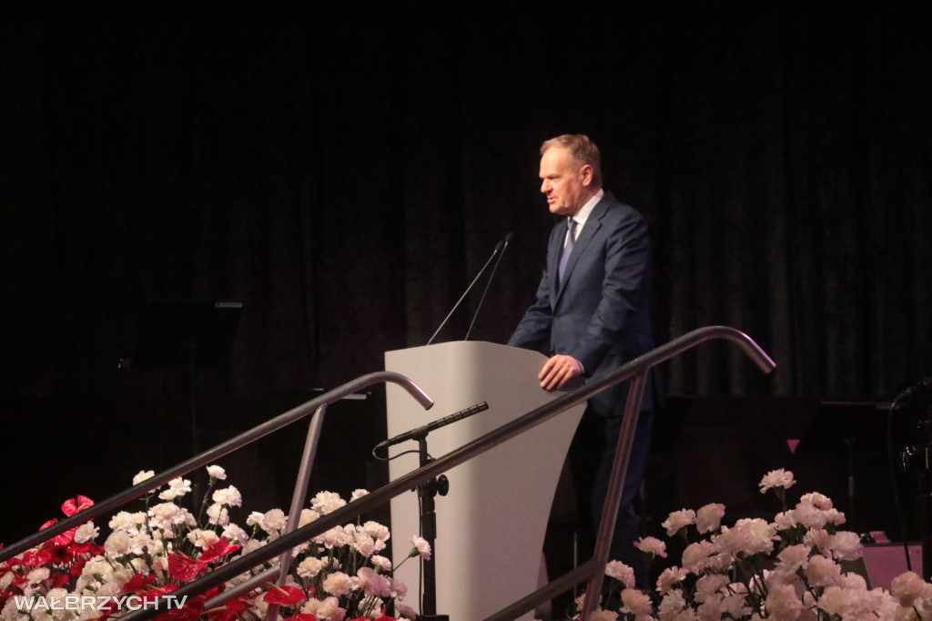 Premier Tusk w Wałbrzychu